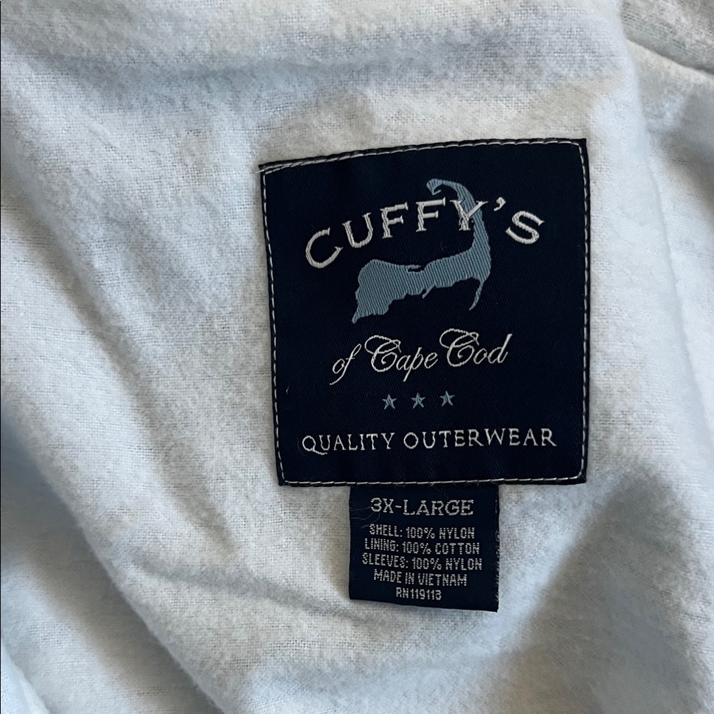 Cape Cod Blue Raincoat for Men - Picture 2 of 6